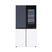 냉장고 LG 디오스 AI 오브제컬렉션 STEM 베이직 냉장고 (노크온 더블매직스페이스) (M876MNQ58-B.AKOR) 썸네일이미지 3