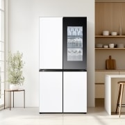 냉장고 LG 디오스 AI 오브제컬렉션 STEM 베이직 냉장고 (노크온 매직스페이스) (M876MQQ472S.AKOR) 썸네일이미지 1