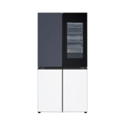 냉장고 LG 디오스 AI 오브제컬렉션 STEM 베이직 냉장고 (노크온 매직스페이스) (M876MNQ472S.AKOR) 썸네일이미지 2