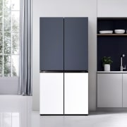 냉장고 LG 디오스 AI 오브제컬렉션 STEM 베이직 냉장고 (매직스페이스) (M876MNQ18-B.AKOR) 썸네일이미지 1