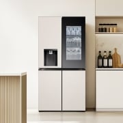 냉장고 LG 디오스 AI 오브제컬렉션 STEM 얼음정수 냉장고 (노크온 매직스페이스) (W826GGG48-B.AKOR) 썸네일이미지 1