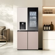 냉장고 LG 디오스 AI 오브제컬렉션 STEM 얼음정수 냉장고 (노크온 매직스페이스) (W826GGA48-B.AKOR) 썸네일이미지 1