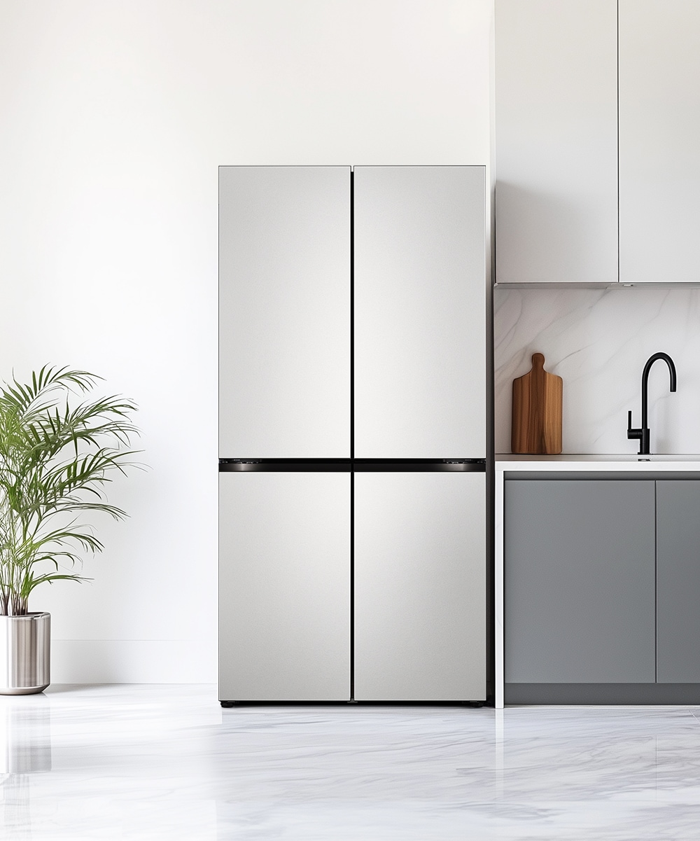 냉장고 LG 디오스 AI 오브제컬렉션 STEM 베이직 냉장고 (더블매직스페이스) (M876SVV28-B.AKOR) 메인이미지 0