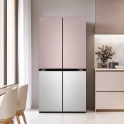 냉장고 LG 디오스 AI 오브제컬렉션 STEM 베이직 냉장고 (매직스페이스) (M876SKV18-B.AKOR) 썸네일이미지 1