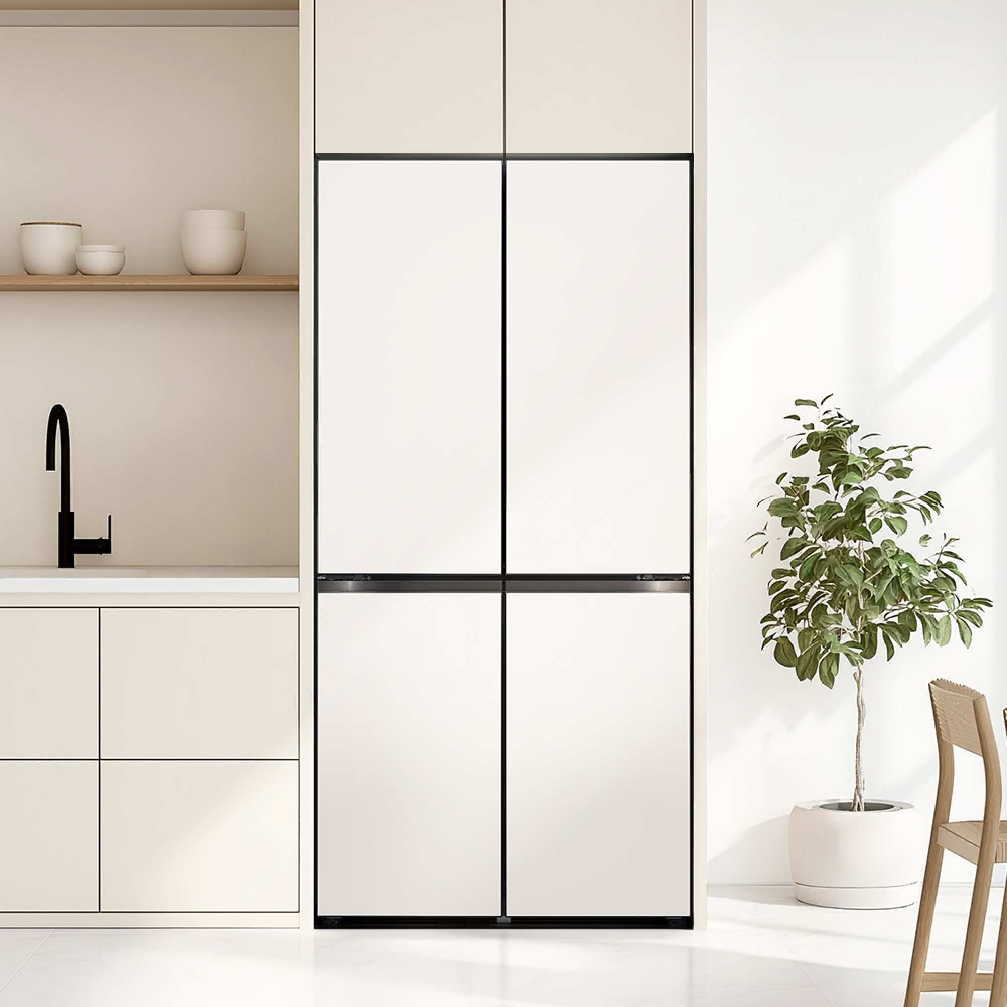 냉장고 LG 디오스 AI 오브제컬렉션 냉장고 Fit & Max (M616GBB0M1.AKOR) 줌이미지 1