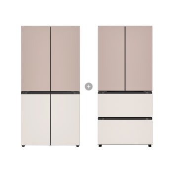 LG 디오스 오브제컬렉션 냉장고 Fit & Max + LG 디오스 오브제컬렉션 김치톡톡 Fit & Max