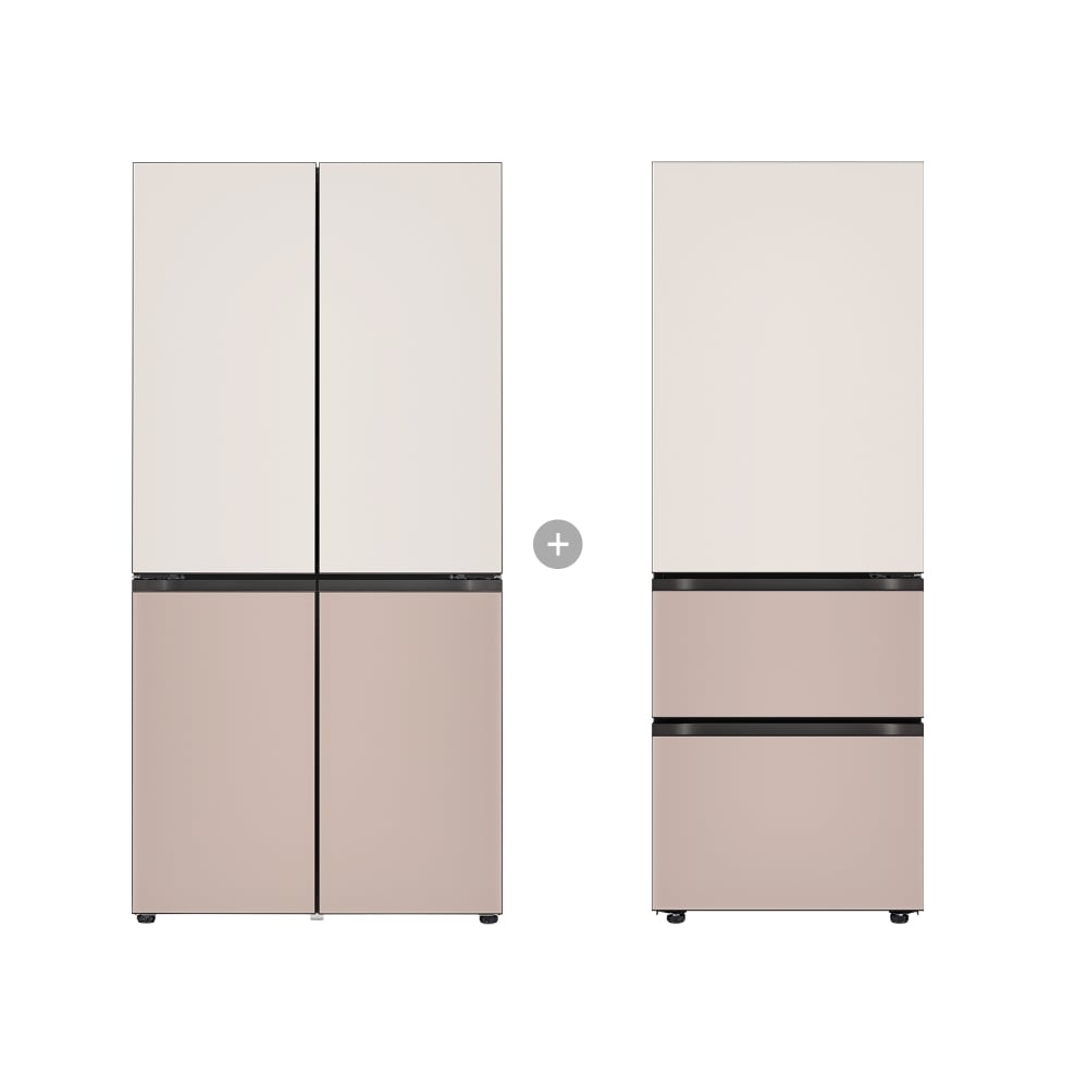 냉장고 LG 디오스 오브제컬렉션 냉장고 Fit & Max + LG 디오스 오브제컬렉션 김치톡톡 Fit & Max (R937GGA022.AKOR) 메인이미지 0