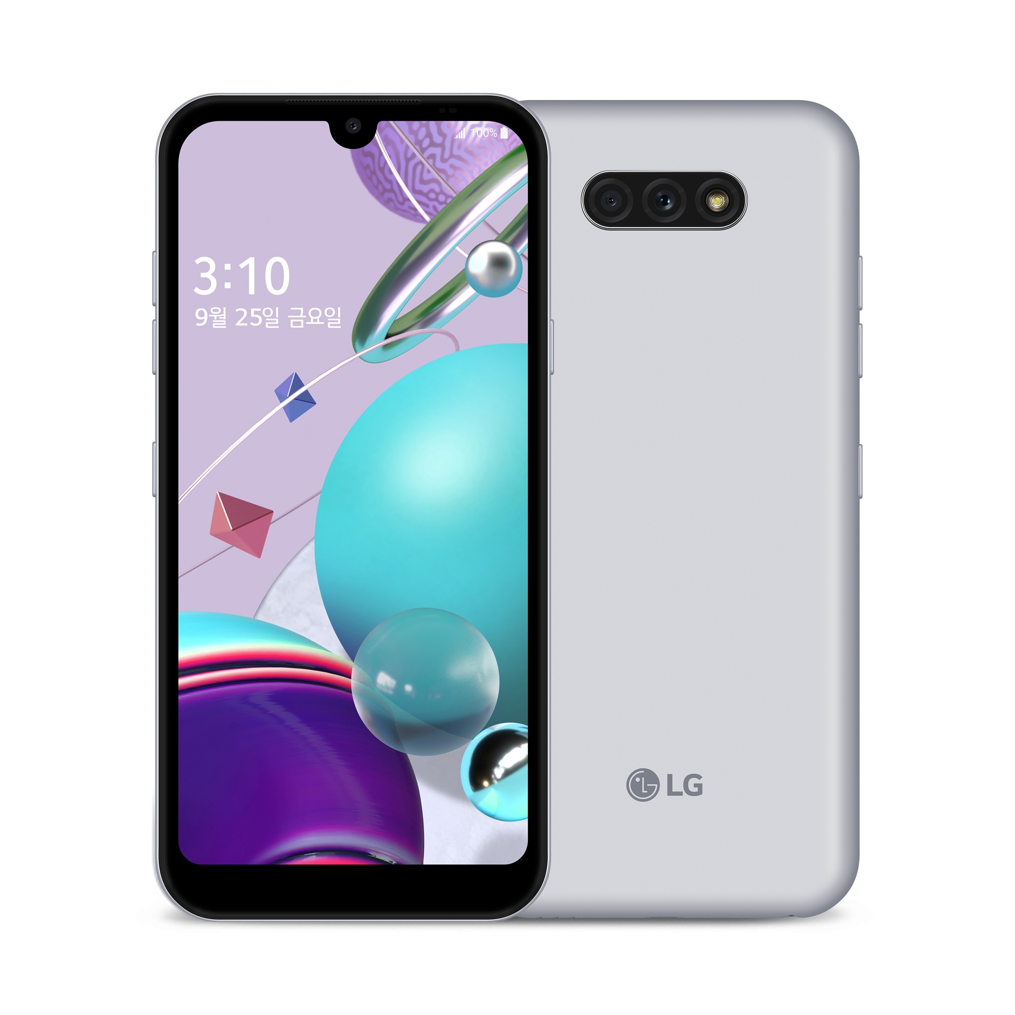 스마트폰 LG Q31 (자급제용) (LMQ310NO.AKORSV) 줌이미지 0