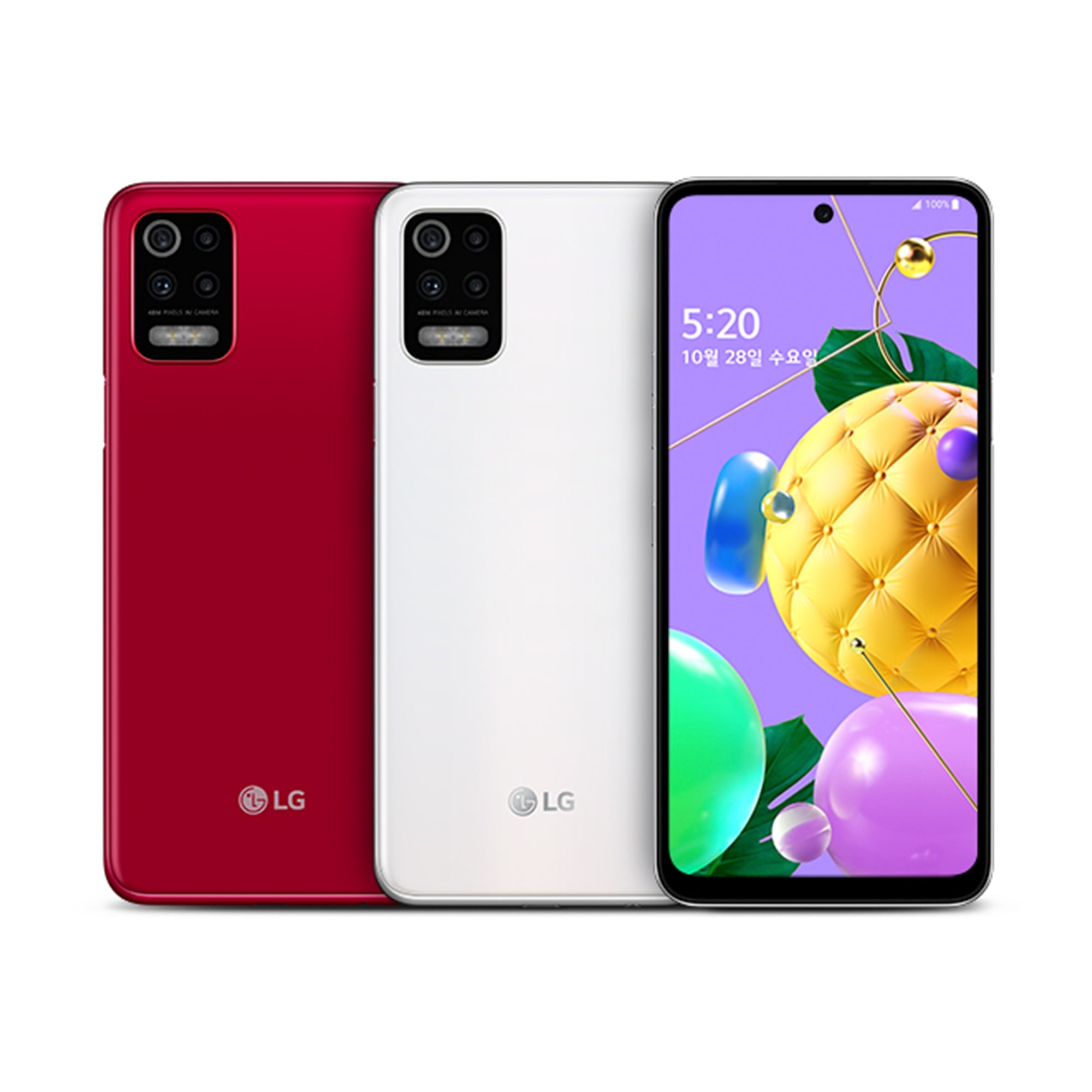 스마트폰 LG Q52 (SKT) (LMQ520N.ASKTWH) 줌이미지 0