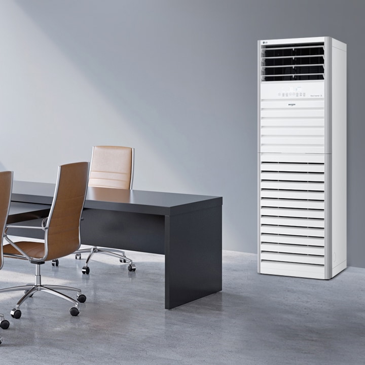 상업용 냉난방기와 공기청정기가 하나로실내 환경을 최적화하는공기청정 상업용 스탠드												2