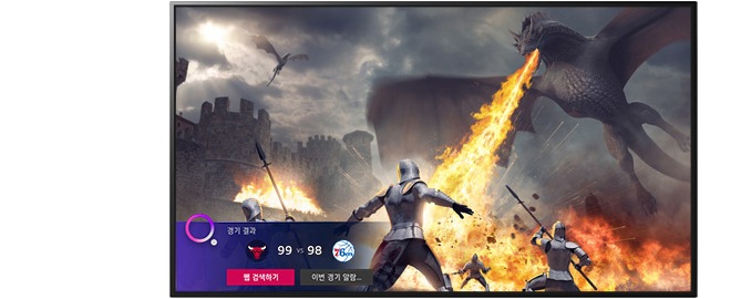 좋아하는 스포츠 경기 상황도 알려주는 <br>스포츠 알람1