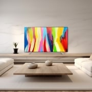 TV LG 올레드 evo (스탠드형) (OLED42C2KBS.AKRG) 썸네일이미지 1