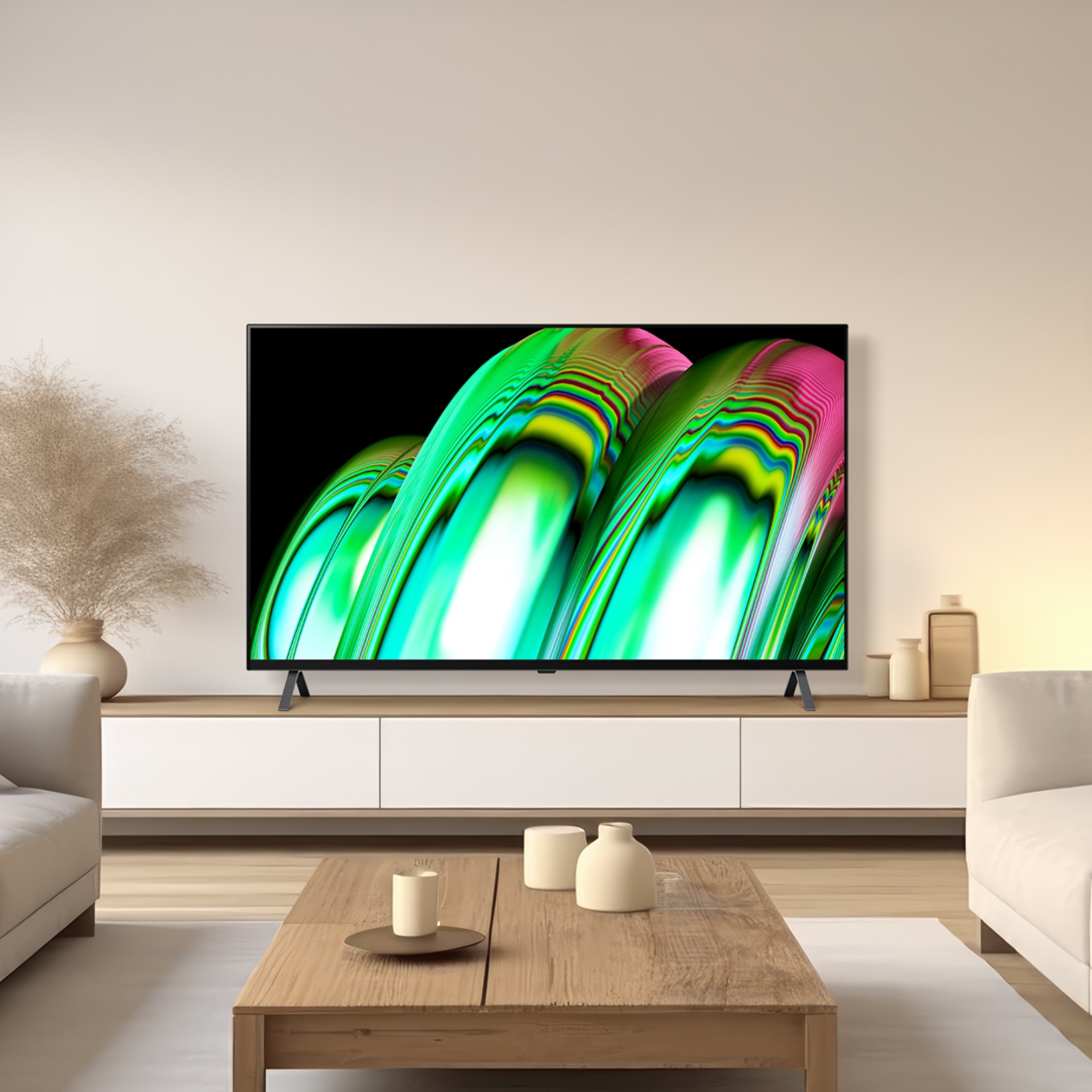 TV LG 올레드 TV (스탠드형) (OLED55A2ES.AKRG) 줌이미지 1