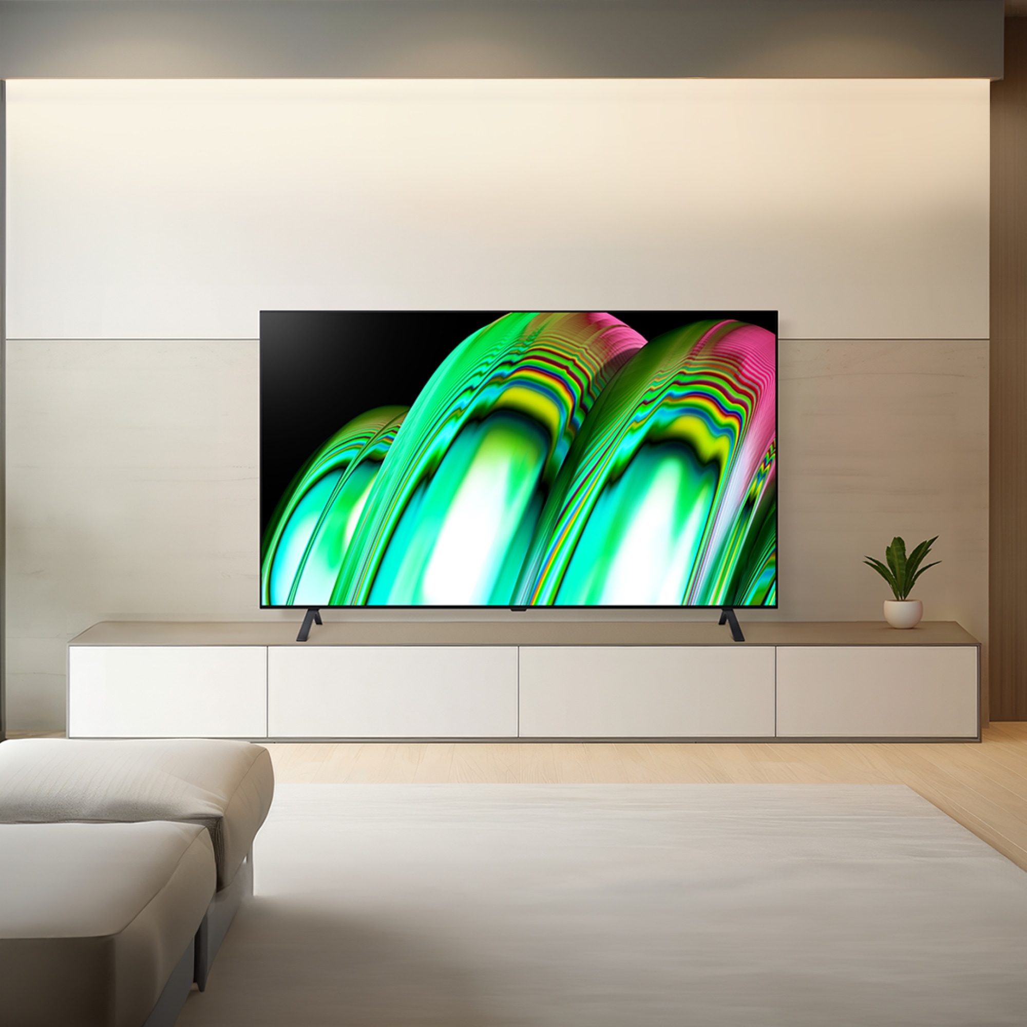 TV LG 올레드 TV (스탠드형) (OLED77A2ES.AKRG) 줌이미지 0