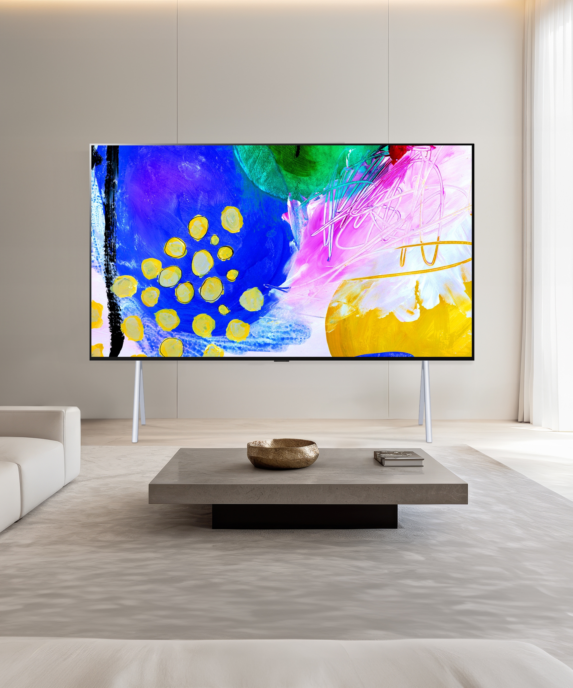 TV LG 올레드 evo (스탠드형) (OLED97G2KS.AKR) 메인이미지 0