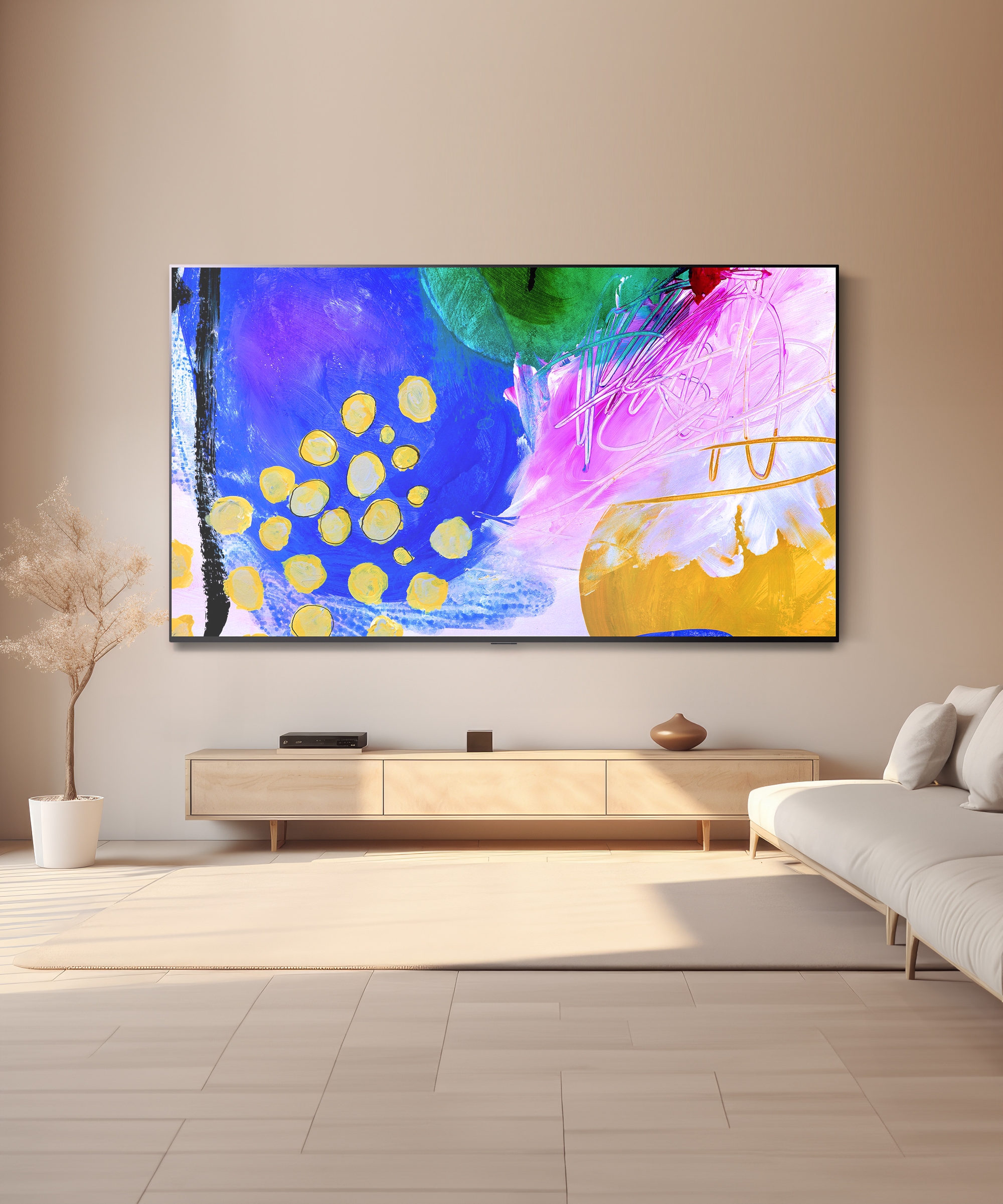 TV LG 올레드 evo (벽걸이형) (OLED97G2KW.AKR) 메인이미지 0