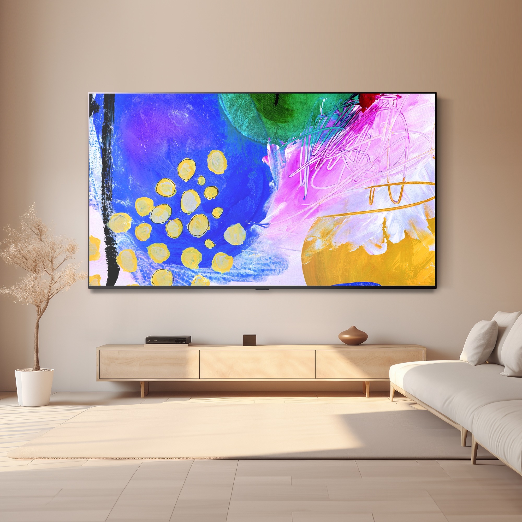 TV LG 올레드 evo (벽걸이형) (OLED97G2KW.AKR) 줌이미지 1