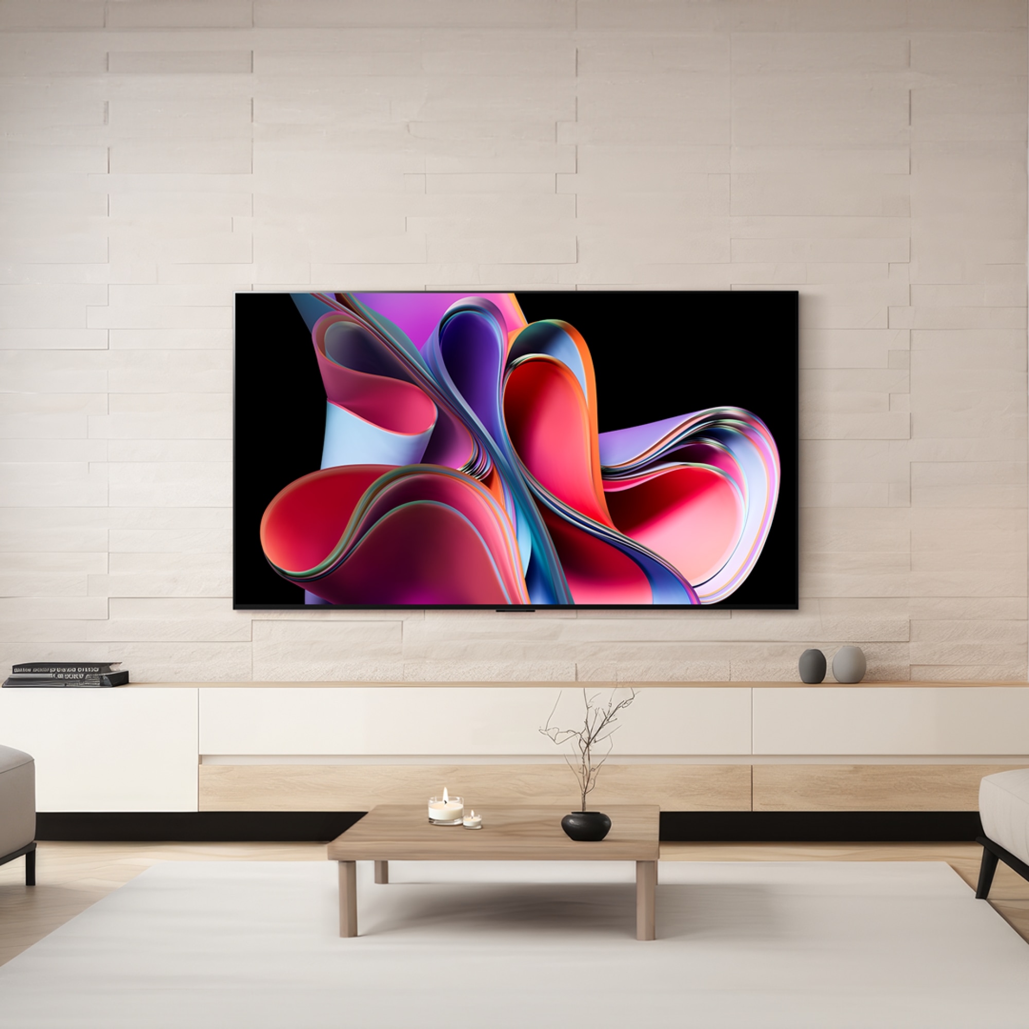 TV LG 올레드 evo (벽걸이형) (OLED65G3KW.AKRG) 줌이미지 1