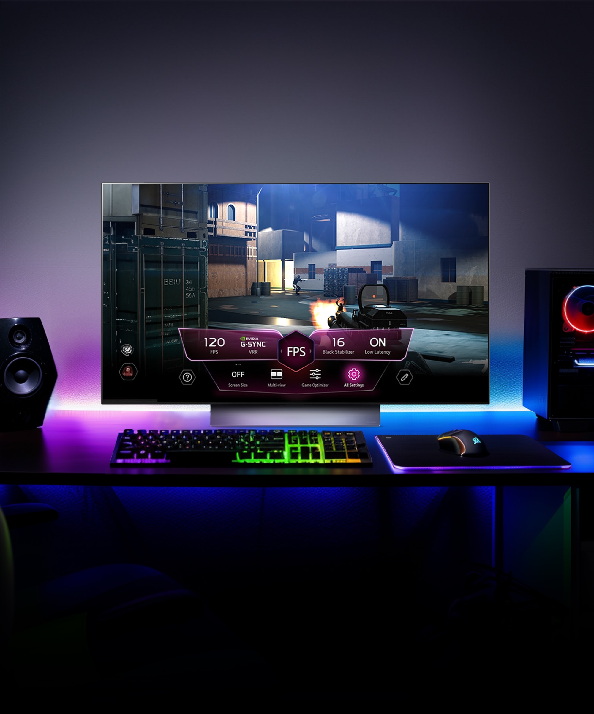 TV LG 올레드 evo (스탠드형) (OLED48C3KS.AKRG) 메인이미지 0