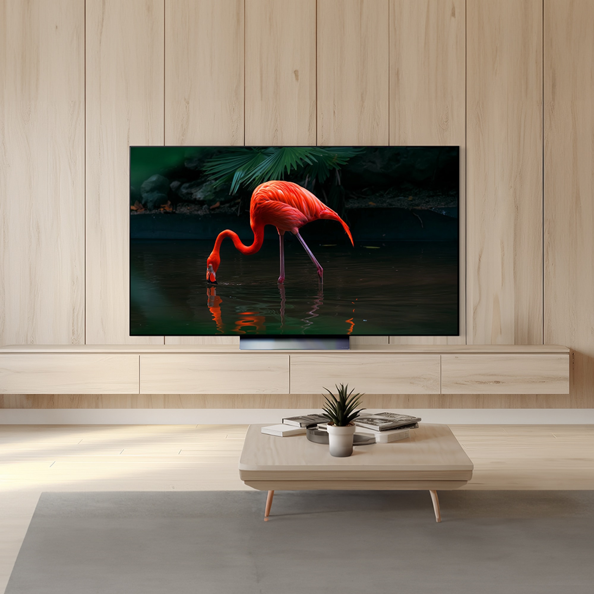 TV LG 올레드 evo (스탠드형) (OLED77C3SS.AKRG) 줌이미지 1