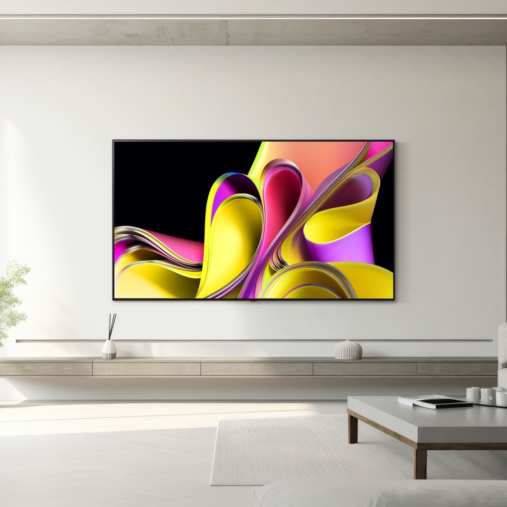 TV LG 올레드 TV (벽걸이형) (OLED77B3SW.AKRG) 메인이미지 1