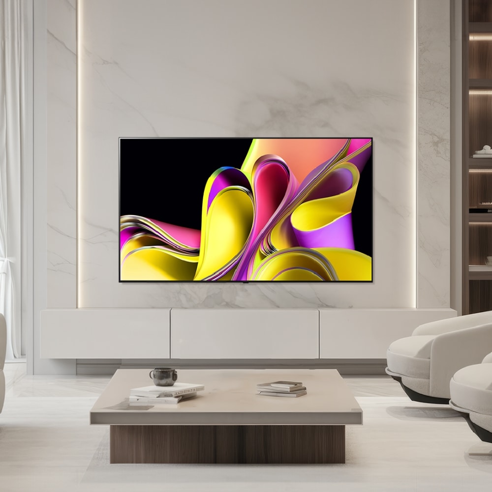 TV LG 올레드 TV (벽걸이형) (OLED65B3NW.AKRG) 메인이미지 1