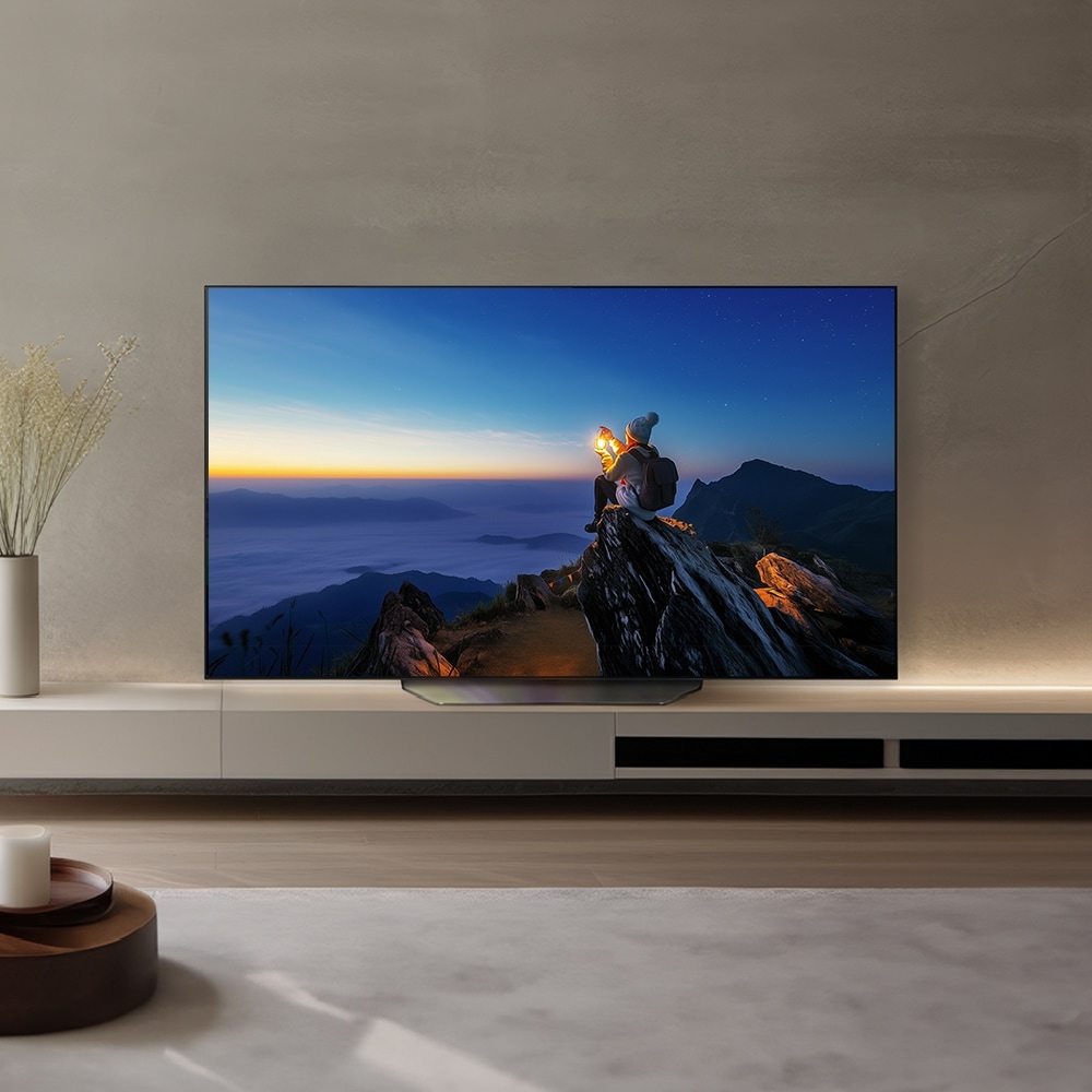 TV LG 올레드 TV (스탠드형) (OLED77B3XS.AKRG) 메인이미지 1