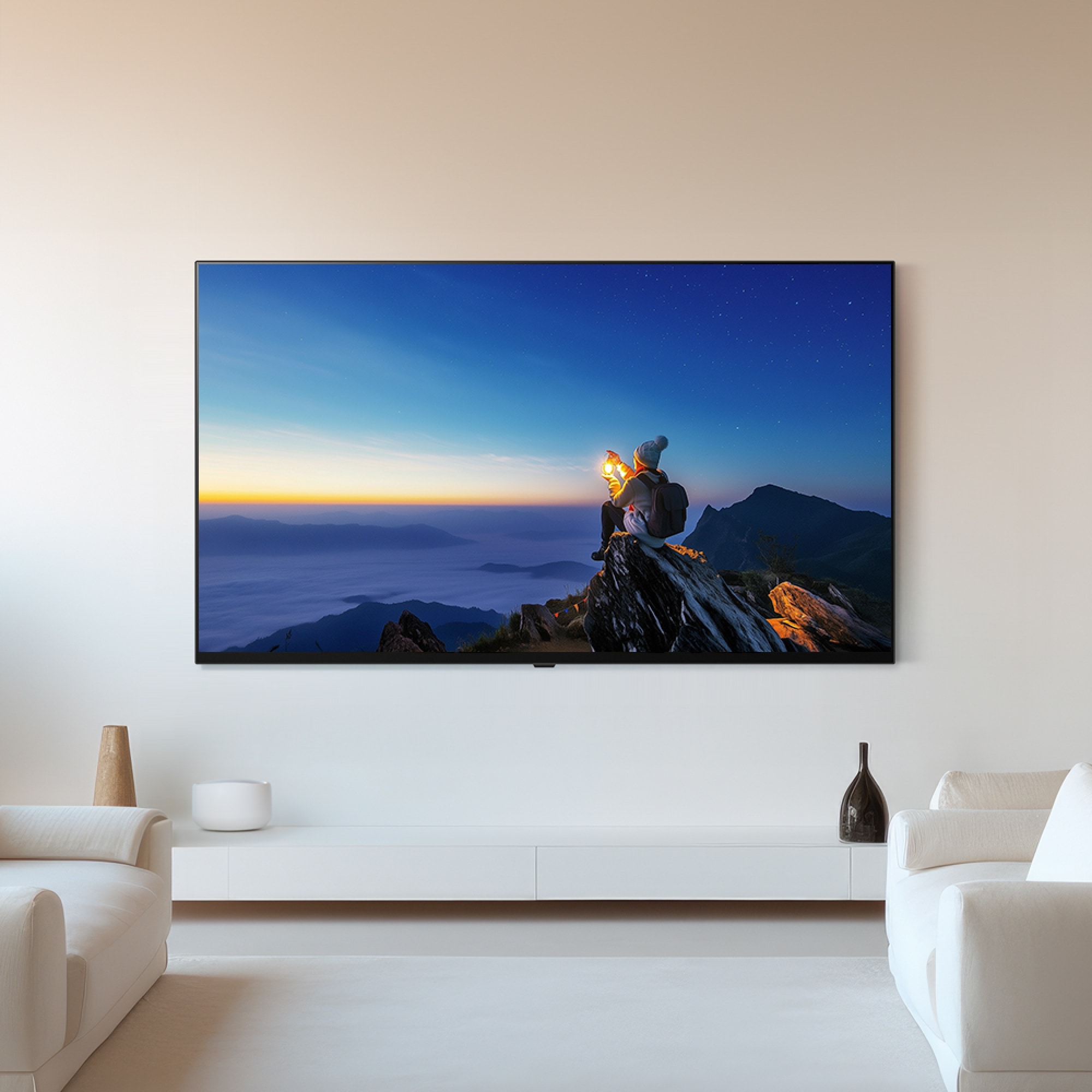 TV LG 올레드 TV (벽걸이형) (OLED48A3KW.AKRG) 줌이미지 1