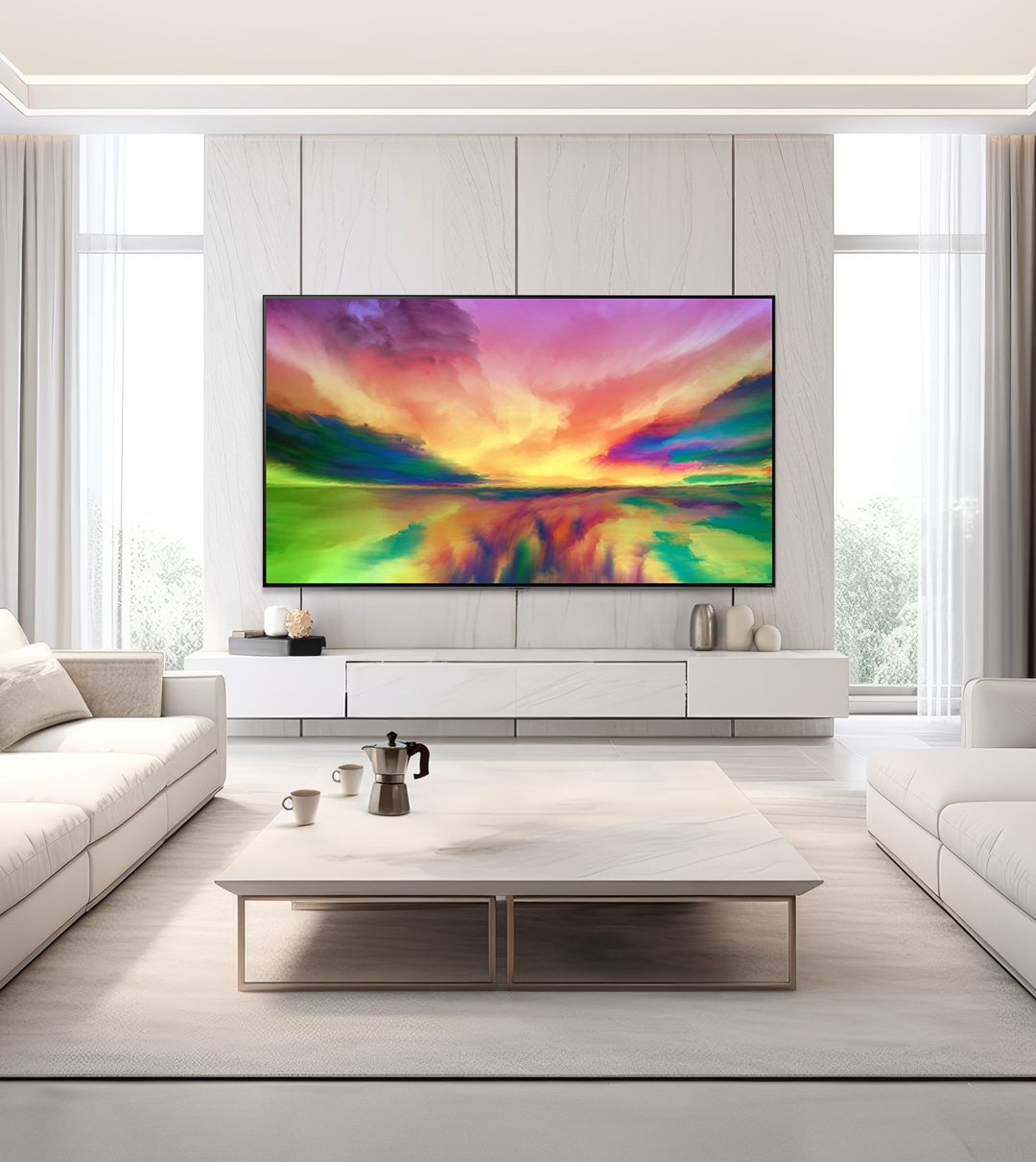 TV LG QNED TV (벽걸이형) (75QNED80KRW.AKRG) 메인이미지 0