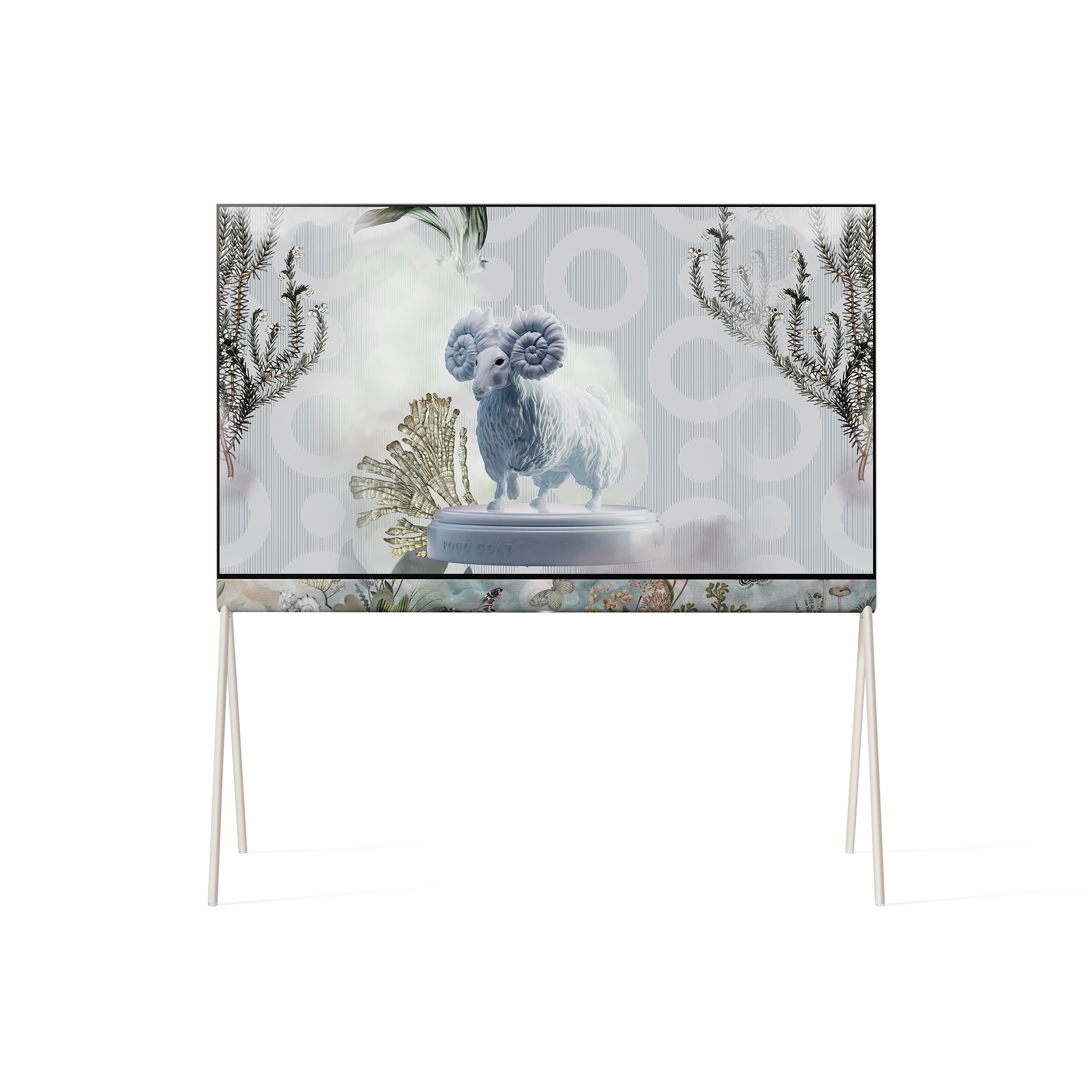 TV LG 올레드 오브제컬렉션 Posé (포제) - Moooi 에디션 (55LX1QKNC.AKR) 줌이미지 1