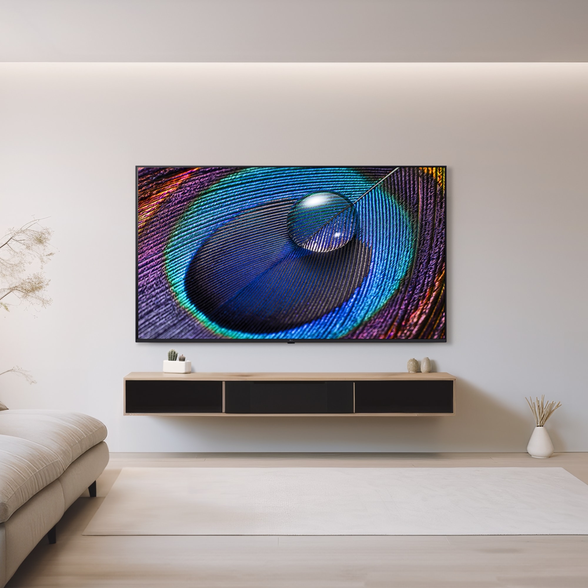 TV LG 울트라 HD TV (벽걸이형) (75UR931CW.AKRD) 줌이미지 1