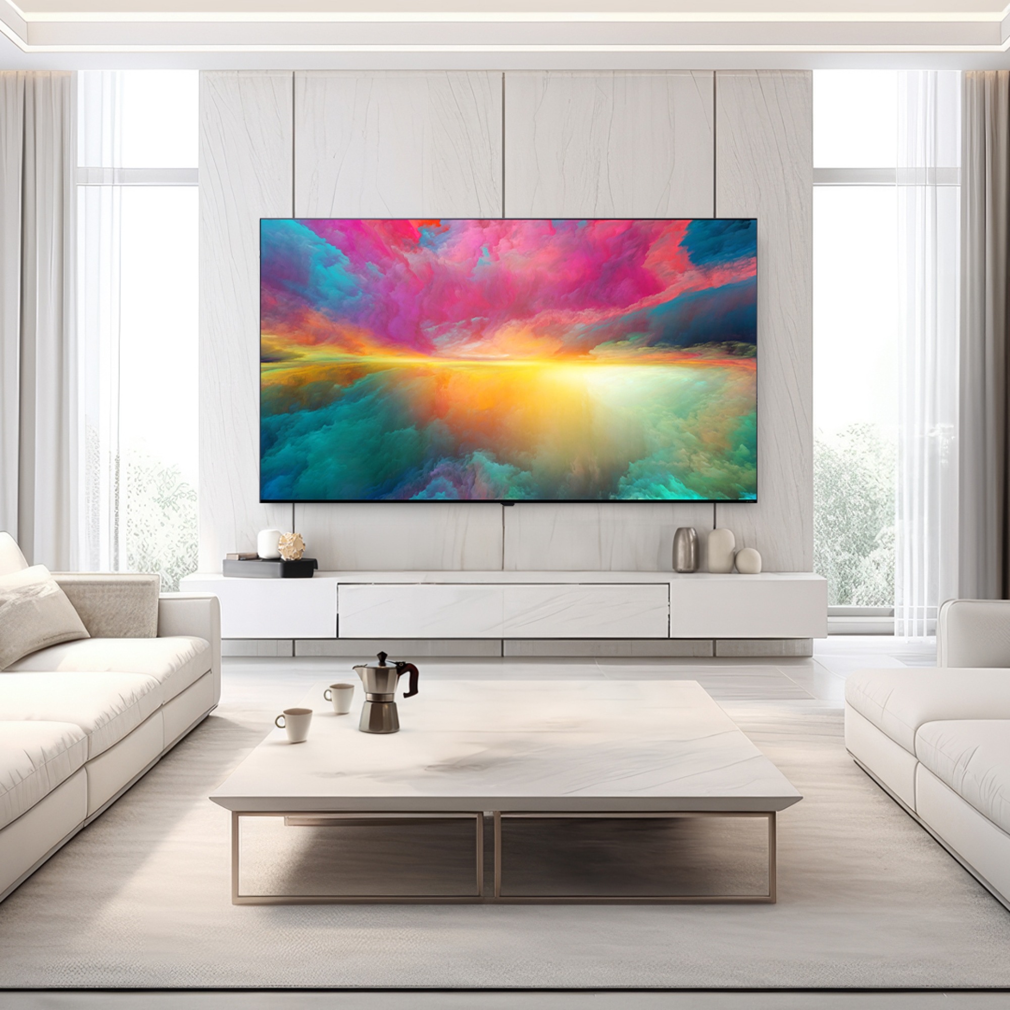 TV LG QNED TV (벽걸이형) (75QNED70NRW.AKRG) 줌이미지 1