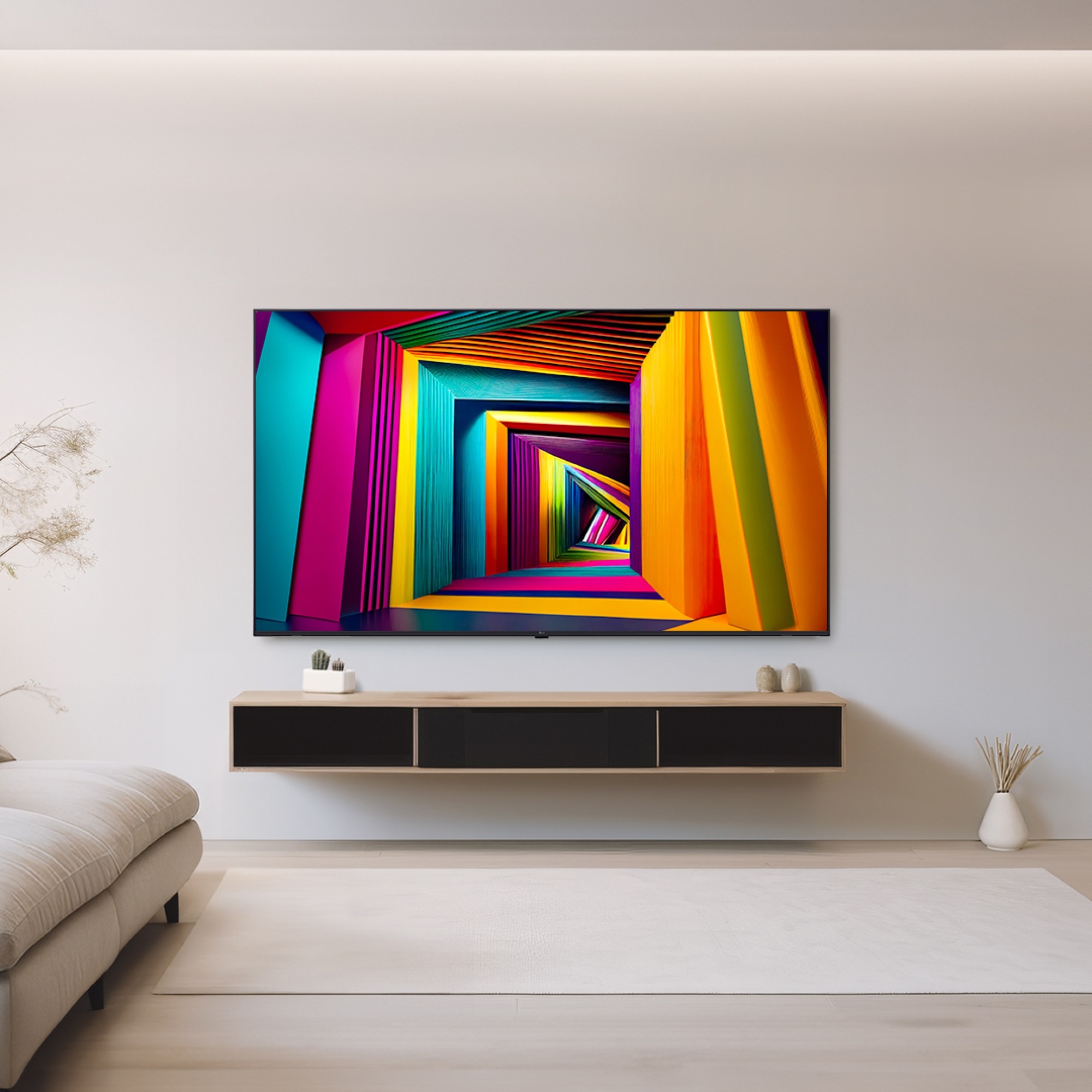 TV LG 울트라 HD TV (벽걸이형) (65UT9300KW.AKRG) 줌이미지 1