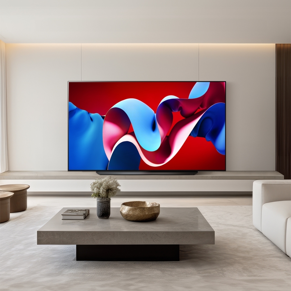 TV LG 올레드 evo (스탠드형) (OLED83C4KS.AKRG) 메인이미지 1