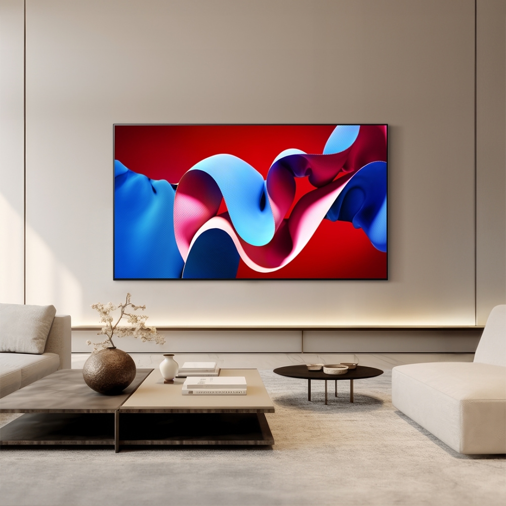 TV LG 올레드 evo (벽걸이형) (OLED83C4KW.AKRG) 메인이미지 1