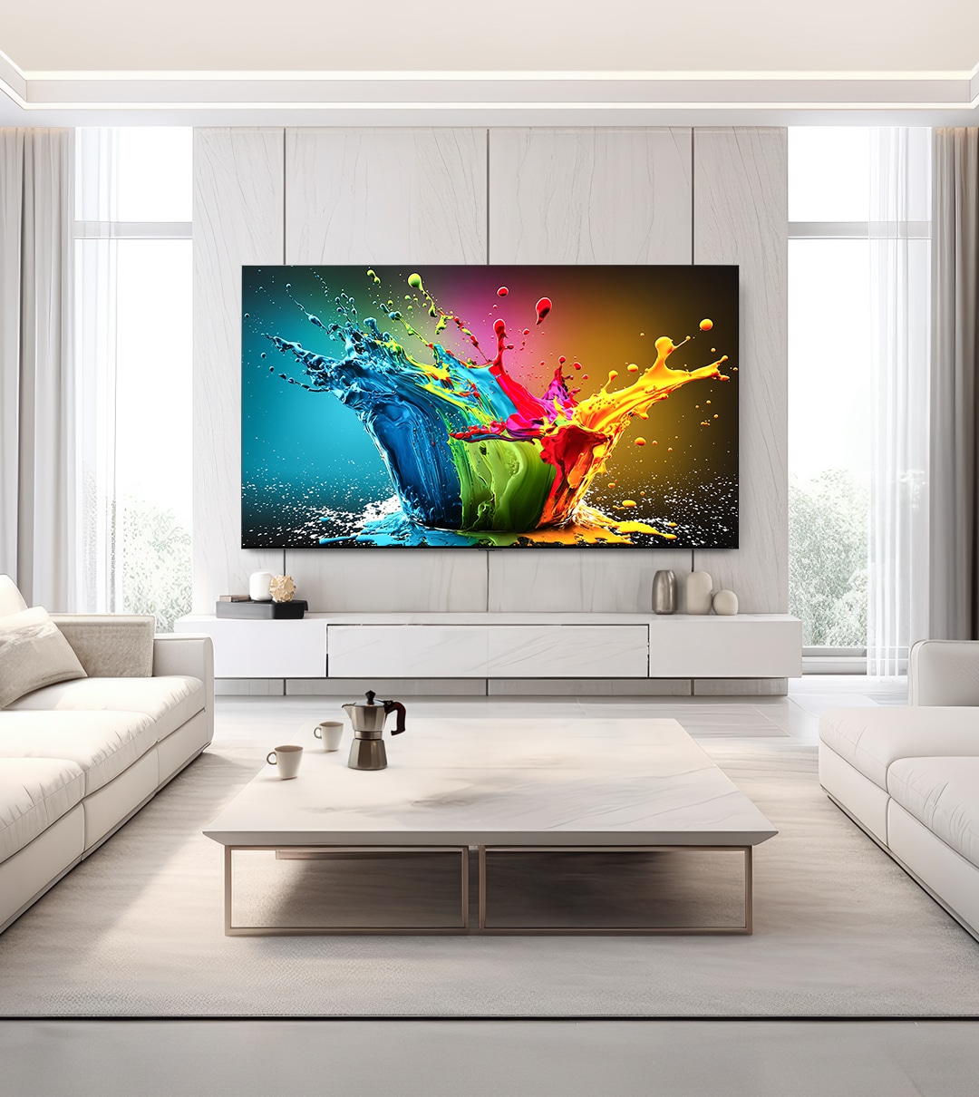 TV LG QNED 8K evo (벽걸이형) (86QNED99TKW.AKRG) 메인이미지 0