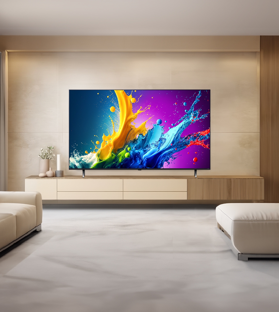 TV LG QNED TV (스탠드형) (86QNED80TKS.AKRG) 메인이미지 0