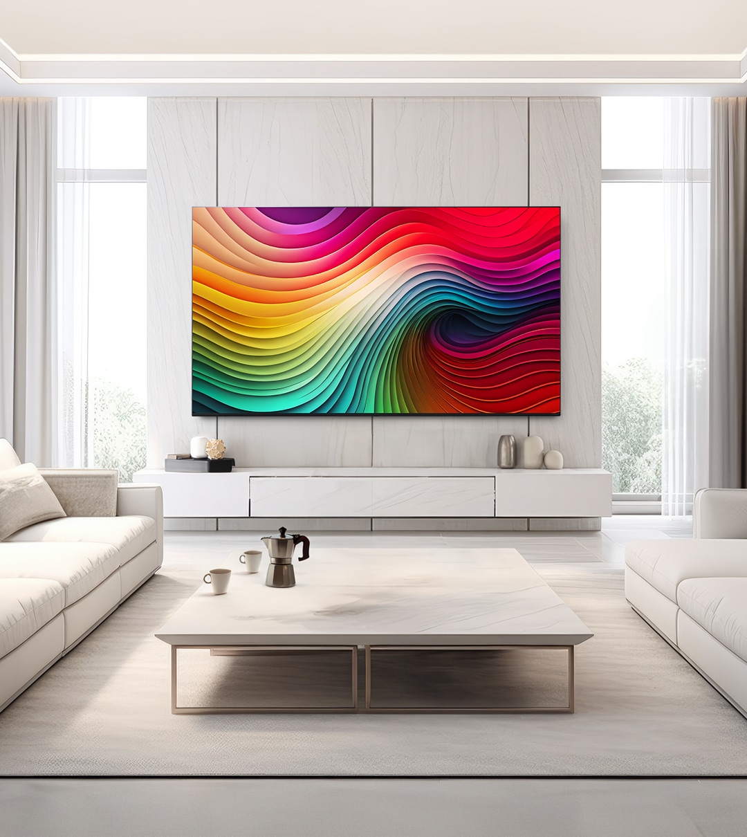 TV LG 나노셀 TV (벽걸이형) (86NANO81TKW.AKRG) 메인이미지 0
