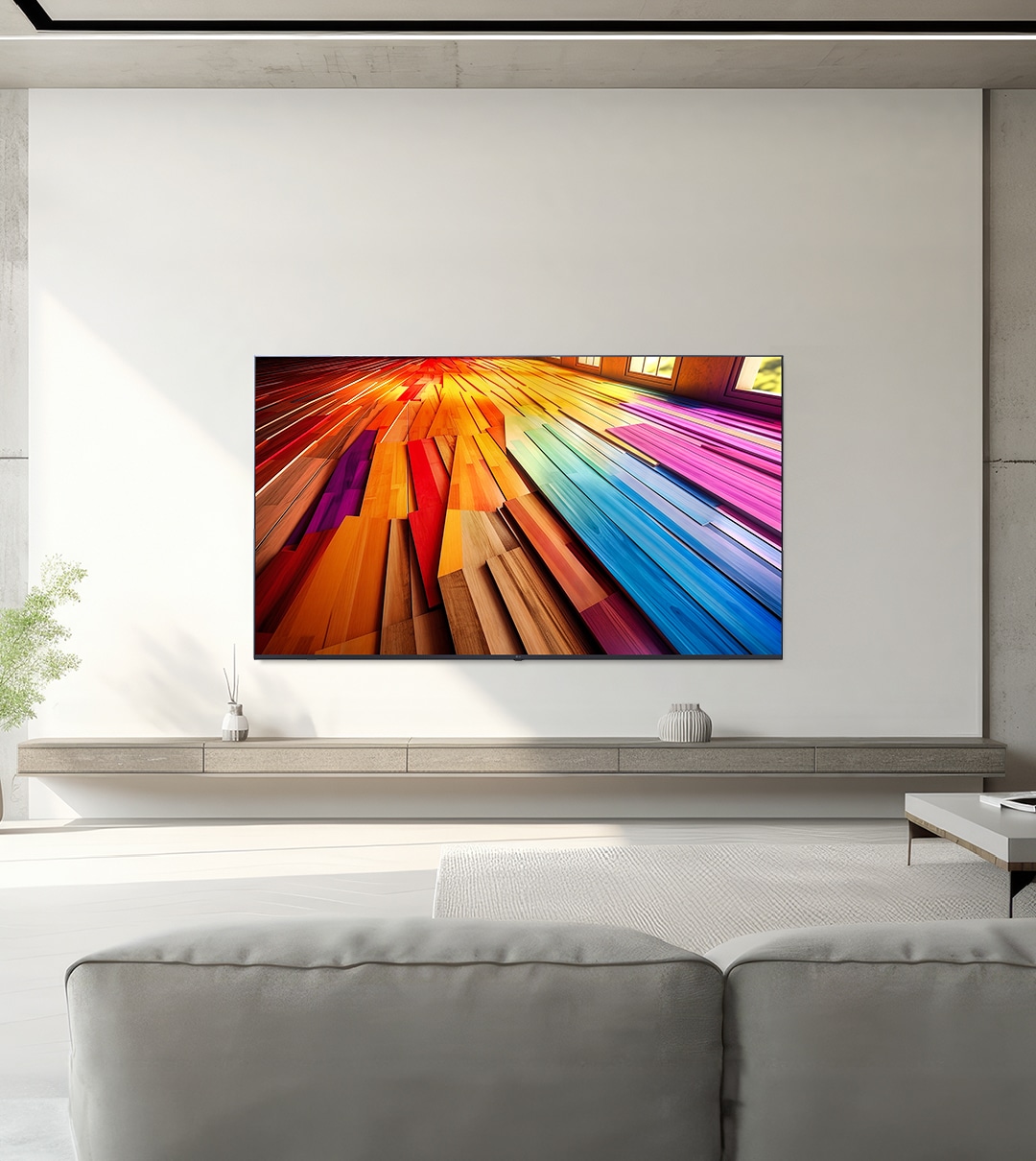 TV LG 울트라 HD TV (벽걸이형) (75UT8300EW.AKRG) 메인이미지 0
