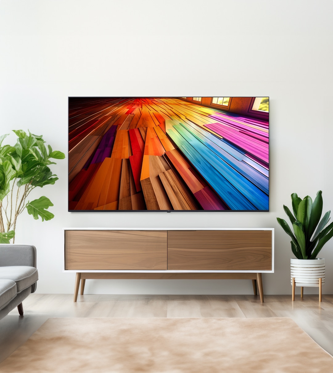 TV LG 울트라 HD TV (벽걸이형) (65UT8300NW.AKRG) 메인이미지 0