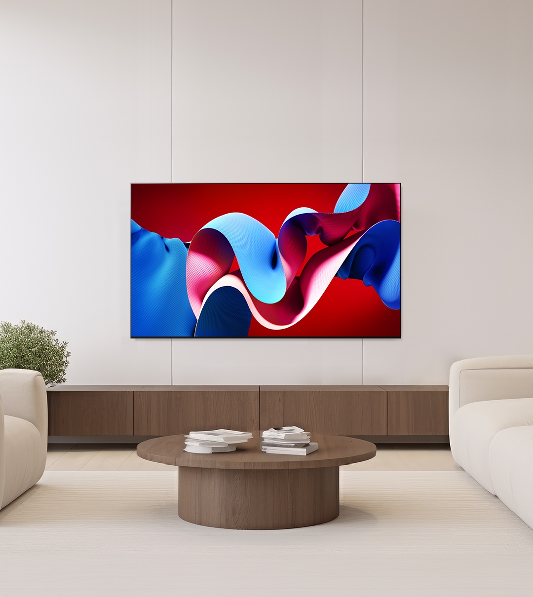 TV LG 올레드 evo (벽걸이형) (OLED55C4SW.AKRG) 메인이미지 0