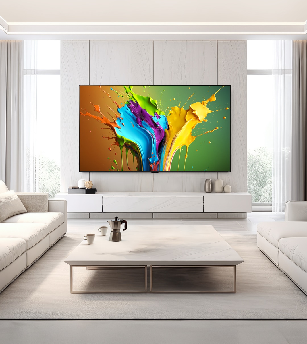 TV LG QNED TV (벽걸이형) (98QNED89TKW.AKRQ) 메인이미지 0