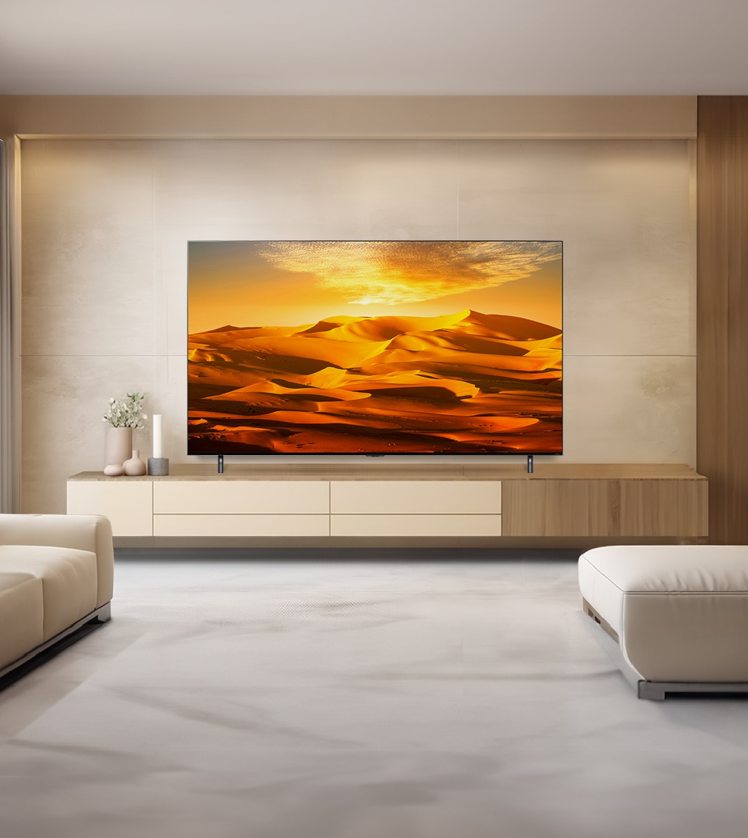 TV LG QNED evo (스탠드형) (75QNED90KQA.AKRG) 메인이미지 0