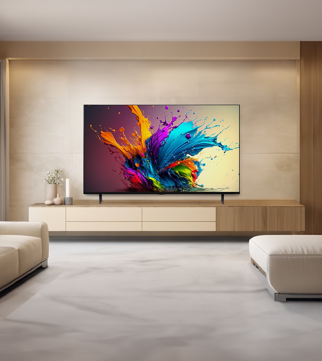TV LG QNED evo (스탠드형) (65QNED90KQA.AKRG) 메인이미지 0