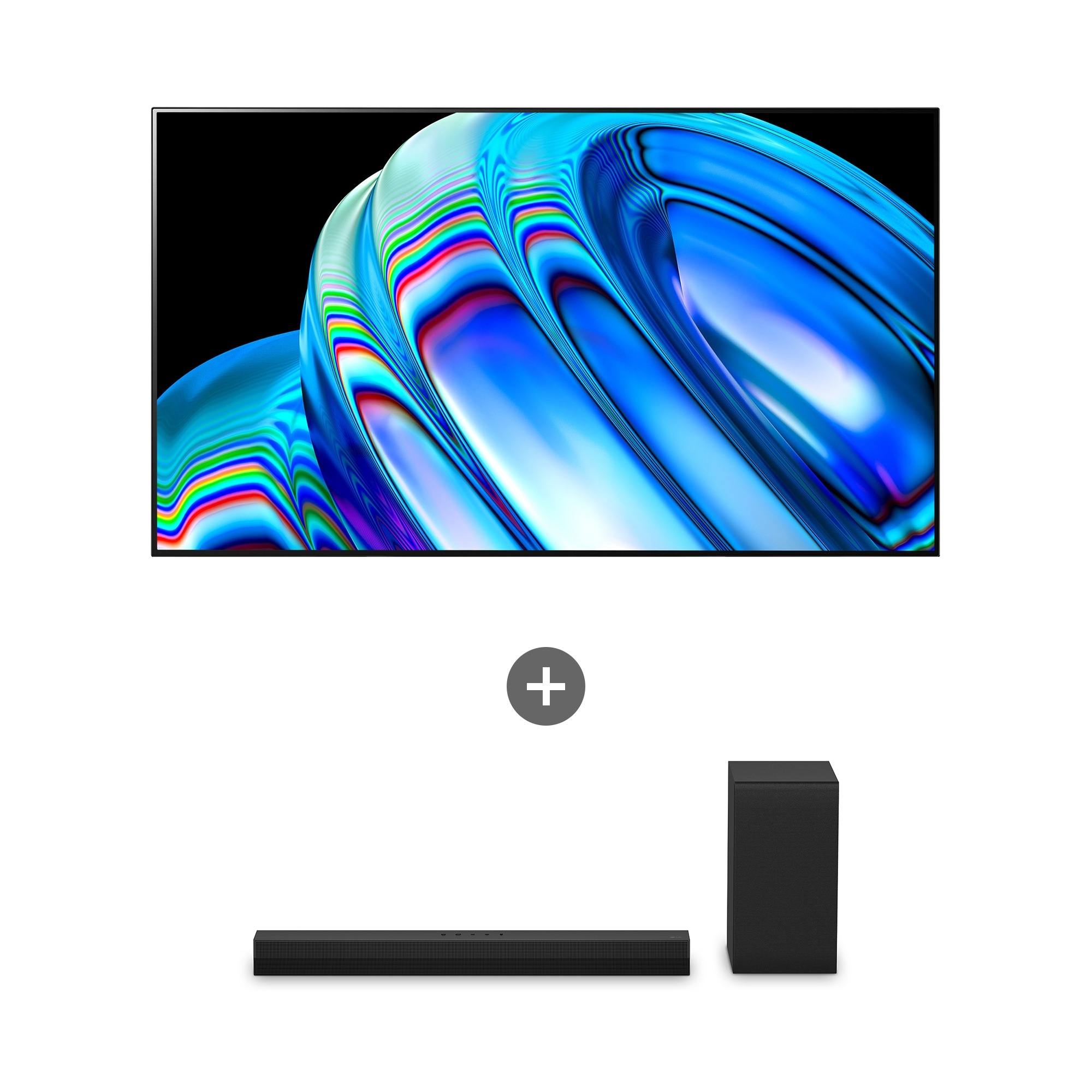 TV LG 올레드 TV (벽걸이형) + LG 사운드바   (OLED55B2EW.AS40T) 줌이미지 0