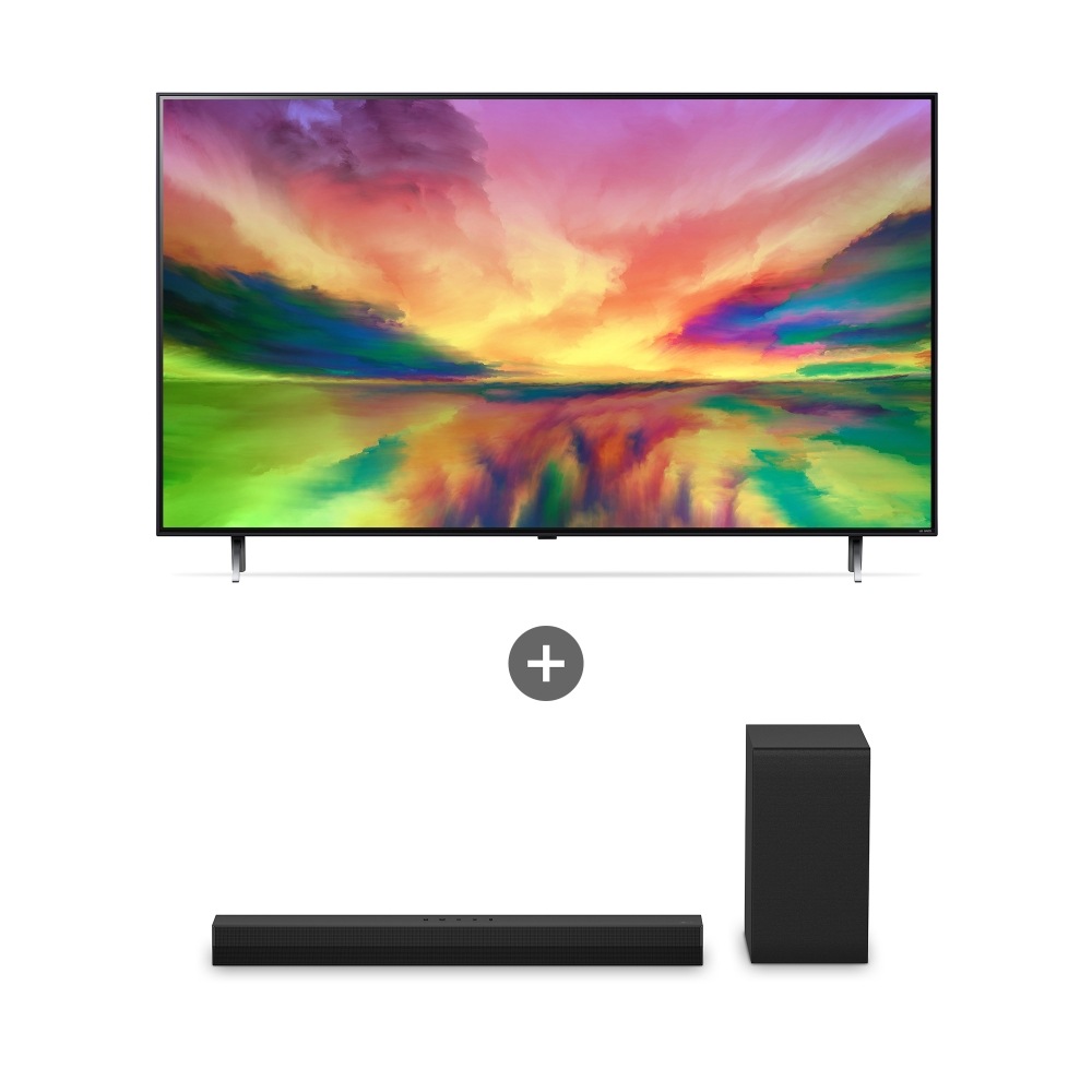 TV LG QNED TV (스탠드형) + LG 사운드바   (75QNED80KRS.AS40T) 메인이미지 0
