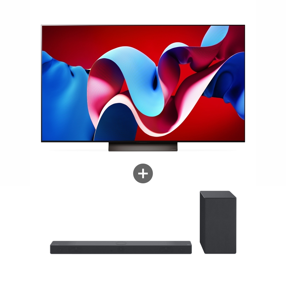 TV LG 올레드 evo (스탠드형) + LG 사운드바   (OLED55C4SS.ASC9S) 메인이미지 0