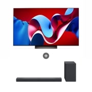 TV LG 올레드 evo (스탠드형) + LG 사운드바   (OLED55C4SS.ASC9S) 썸네일이미지 0