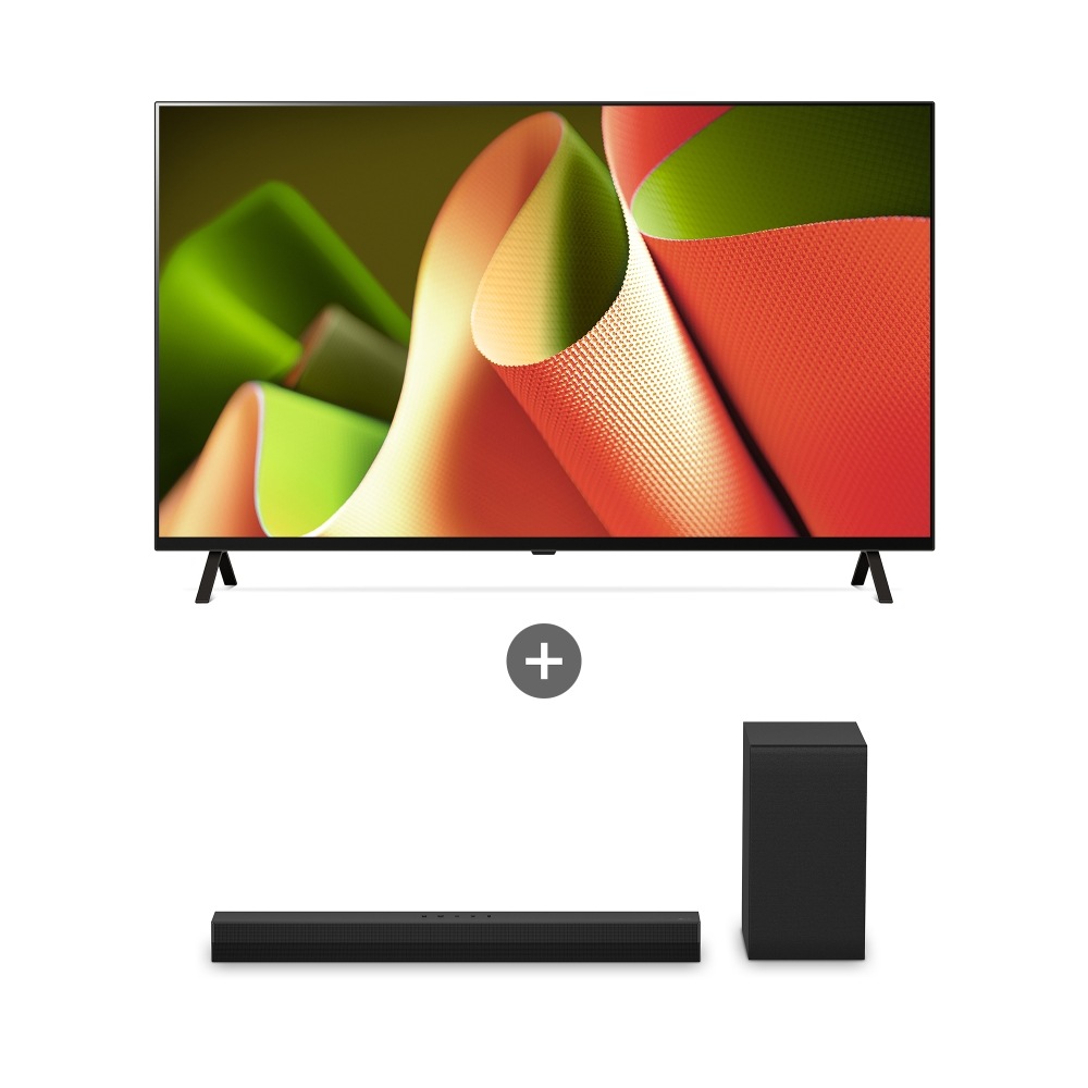 TV LG 올레드 TV (스탠드형) + LG 사운드바   (OLED55B4KS.AS40T) 메인이미지 0
