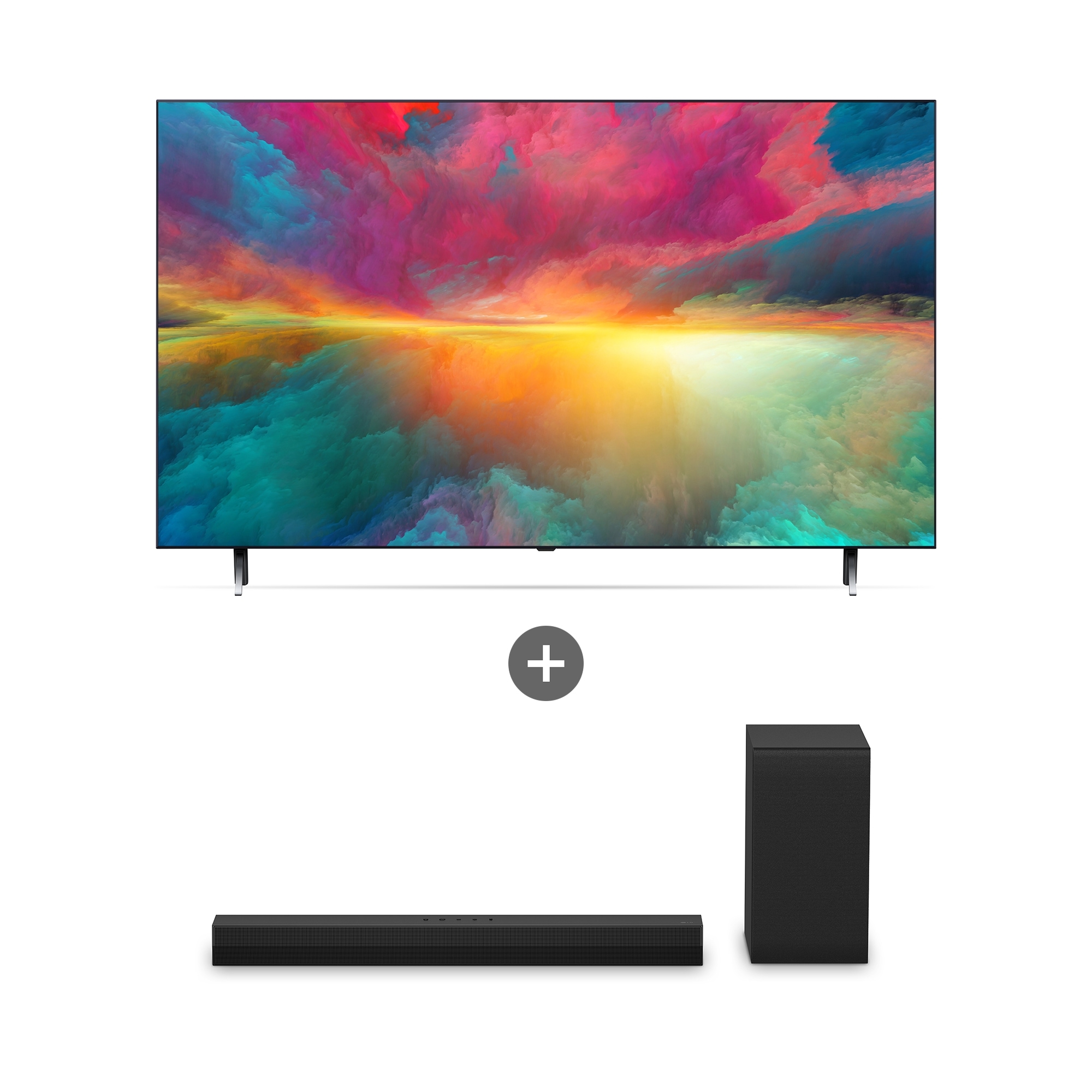 TV LG QNED TV (스탠드형) + LG 사운드바   (75QNED70NRS.AS40T) 줌이미지 0